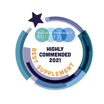 Natural Pharmacy business Highly commended 2021. Best supplement.