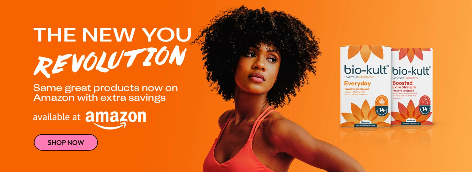 The new you Revolution. Same great products now on Amazon with extra savings available at amazon