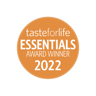 Taste for Life essentials award winner 2022.